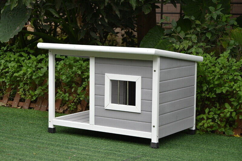 PREMIUM Wooden Pet Dog Kennel Timber House Cabin Box Home Smart Home
