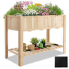 Premium Wooden Raised Garden Bed Elevated Planted Box Shelf Bed AU
