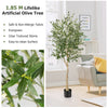 2-Pack 1.85M Artificial Olive Tree Tall Faux Potted Olive Plants