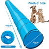 Foldable Dog Agility Pet Training Exercise Tunnel Chute for Puppy Cat