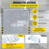 45m X 1.5mm x 200mm PVC Roll Strip Curtain Door Cool room