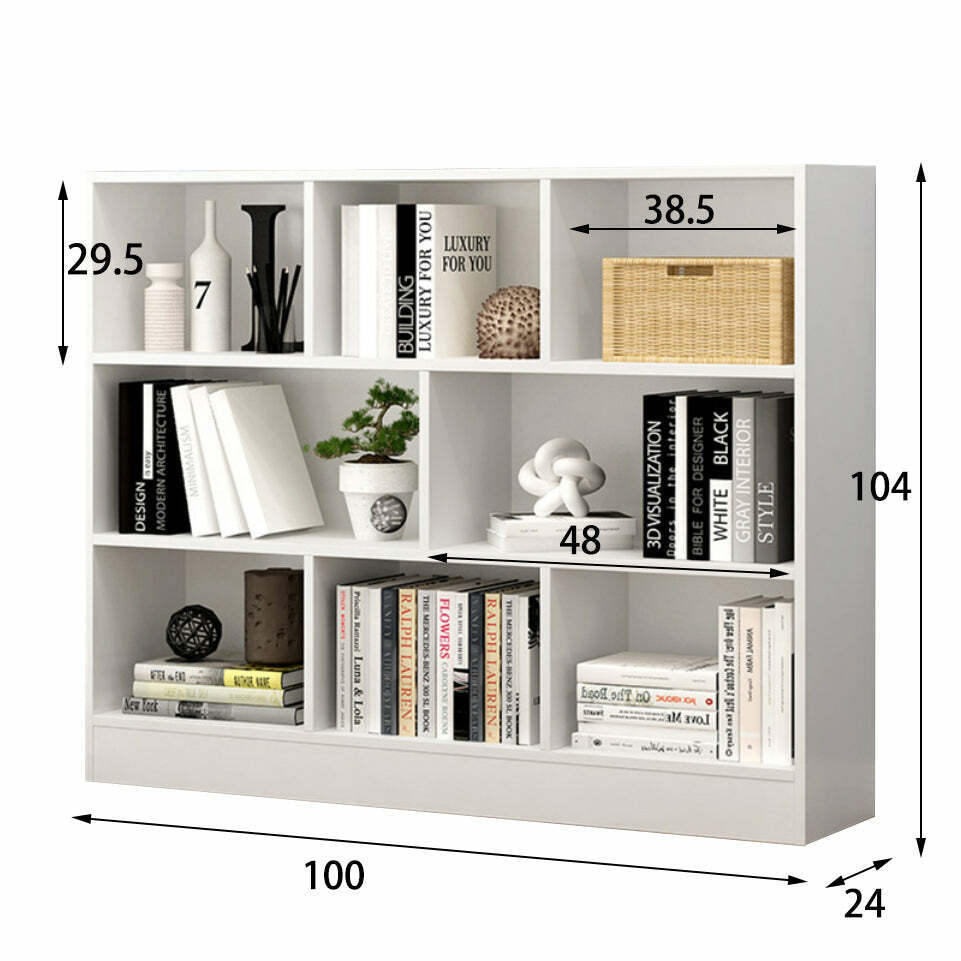 Bookshelf Bookcase Book Shelf Display Shelves Cabinet
