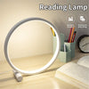 25CM LED Desk Lamp Tabletop Circel Lamp Light Reading Light
