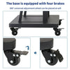 Heavy Duty Mobile Cart Rolling Floor TV Stand Fits 32