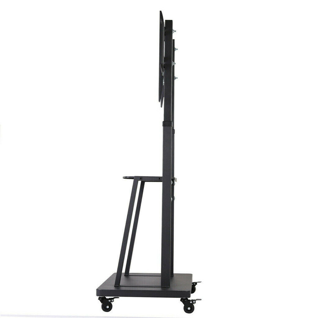 Heavy Duty Mobile Cart Rolling Floor TV Stand Fits 32"- 80" screens