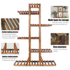 130cm High 6 Tiers Vertical Wood Plant Stand