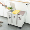 60L Waste Bins Kitchen Trash Can Trash Bin Recycling Bins