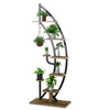 6 Tier 9 Potted Metal Plant Stand Rack Curved Stand Holder