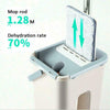 Mop Bucket Set Wet Dry Rinse Wash 360 Rotating with 10pcs Floor Cleaner Pads