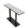 Delicate Texture Marble Console Table Entry Table