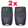 2x BFT Type B RCB TX2/TX4/0678 Mitto Garage Door Gate Compatible Remote Control