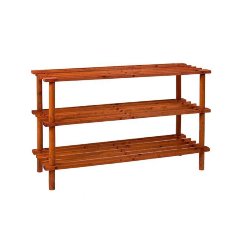2/3 Tiers Shoe Rack Storage Wooden Organizer Shelf
