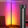 150CM LED RGB Floor Lamp Light Stand Corner Remote App Push Button Control