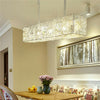 Rattan Dimmable Chandeliers Kitchen Dining Room Lighting