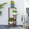 3 Tier Bamboo Plant Stand - Brown