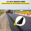 4m x 33m Weed Mat Control Woven Geotextile Fabric Gardening Ground Cover 132㎡