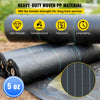4m x 33m Weed Mat Control Woven Geotextile Fabric Gardening Ground Cover 132㎡