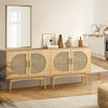 Sideboard Cabinet Buffet Rattan Cupboard Hallway