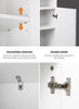 Laundry Bathroom Cabinet Storage Tall Slim Toilet Floor Cupboard