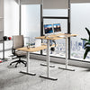 140cm Electric Standing Desk Height Adjustable Home Office Table- Natural