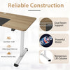 140cm Electric Standing Desk Height Adjustable Home Office Table- OAK