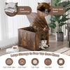 Load image into Gallery viewer, Wooden Flip-Top Cat Litter Box Enclosure With Side Entrance