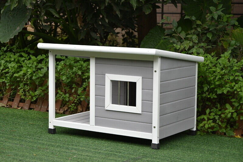 PREMIUM Wooden Pet Dog Kennel Timber House Cabin Box Home