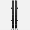 154cm H x 310cm W Double Folding Security Gate Folding Door Gate Scissor Gate
