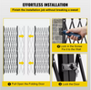 154cm H x 310cm W Double Folding Security Gate Folding Door Gate Scissor Gate