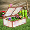 Load image into Gallery viewer, Mini Wooden Cold Frame Portable Garden Greenhouse Plants Flowers Bed