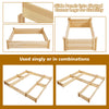 AU Raised Wooden Garden Bed Garden Box Planter Container U-Shape