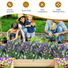 AU Raised Wooden Garden Bed Garden Box Planter Container U-Shape