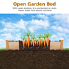 AU Raised Wooden Garden Bed Garden Box Planter Container U-Shape