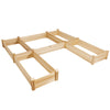 AU Raised Wooden Garden Bed Garden Box Planter Container U-Shape