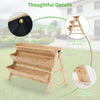 AU PREMIUM 3-Tiers Wooden Raised Garden Bed Planter Box Flower Herb
