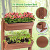 Load image into Gallery viewer, Wooden 3 Tiltable Tiers Freestanding Vertical Raised Garden Bed