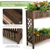 Load image into Gallery viewer, 2 Tier Wooden Raised Garden Bed Storage Shelf AU