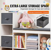Kids Reading Nook Bench 6-Cubby Storage Bookshelf with Seat Cushion