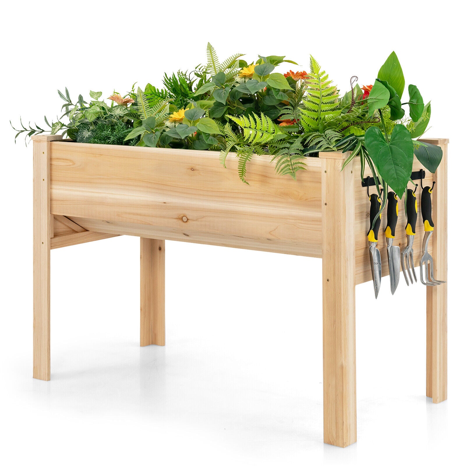 AU Raised Garden Bed with Legs Elevated Wood Planter Box