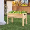 AU Raised Garden Bed with Legs Elevated Wood Planter Box