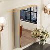 Mirrored Medicine Cabinet High Hardness Aluminum Bathroom Cabinet