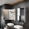 Mirrored Medicine Cabinet High Hardness Aluminum Bathroom Cabinet