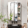 Load image into Gallery viewer, Mirrored Medicine Cabinet High Hardness Aluminum Bathroom Cabinet
