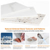 Scratch-proof High Gloss Marble Top Console Accent Table