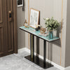 Scratch-proof High Gloss Marble Top Console Accent Table