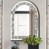 Load image into Gallery viewer, NEW Artistic Arched Decorative Wall Mirrors Crush Diamond Embedded Vanity
