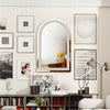 NEW Artistic Arched Decorative Wall Mirrors Crush Diamond Embedded Vanity