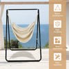 Heavy Duty Steel Hammock Chair Stand Hanging Padded Swing Chair