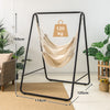 Heavy Duty Steel Hammock Chair Stand Hanging Padded Swing Chair