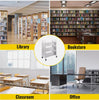 Premium Double Sided 200 lbs Book Cart Library Cart W-Shaped Sloped Shelves AU